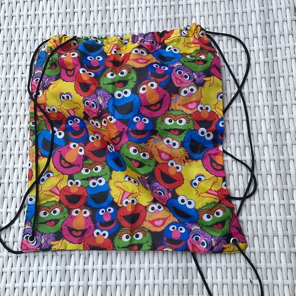 Sesame Street Draw String Bag - Picture 1 of 8